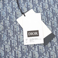 DIOR 棉質斜紋印花短袖襯衫_5