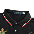 RALPH LAUREN 週年限定拼接刺繡POLO短袖 (黑)_4