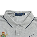 RALPH LAUREN 週年限定拼接刺繡POLO短袖 (灰)_5