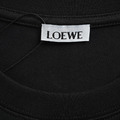LOEWE 多彩字母logo刺繡短袖 (黑)_3