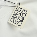 LOEWE 多彩字母logo刺繡短袖 (白)_5