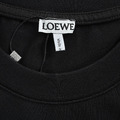 LOEWE 撞色logo刺繡短袖 (黑)_3