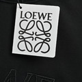 LOEWE 撞色logo刺繡短袖 (黑)_5
