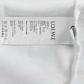 LOEWE 撞色logo刺繡短袖 (白)_5