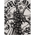 CHROME HEARTS 馬蹄磨破短袖 (白)_3