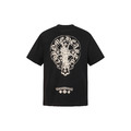 CHROME HEARTS 馬蹄磨破短袖 (黑)