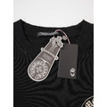 CHROME HEARTS 馬蹄磨破短袖 (黑)_5