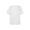 CHROME HEARTS 燙鑽馬蹄印花短袖 (白)_1
