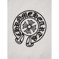 CHROME HEARTS 燙鑽馬蹄印花短袖 (白)_2