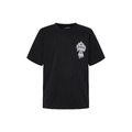 CHROME HEARTS 梵文刺繡破洞短袖 (黑)_1