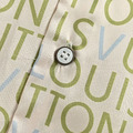 LOUIS VUITTON 滿印字母套裝短袖襯衫_4