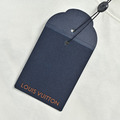 LOUIS VUITTON 後三花大貼布刺繡圓領短袖 (白)_4
