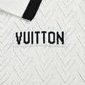 LOUIS VUITTON 字母提花鏤空針織Polo短袖_2