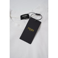 FENDI 口袋拉鍊字母logo短袖 (白)_3