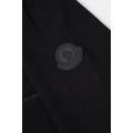 MONCLER 小標logo純棉polo衫 (黑)_2