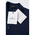 MONCLER 小標logo純棉polo衫 (藏青)_6