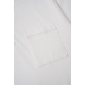 MONCLER 小標logo純棉polo衫 (白)_2