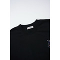 MONCLER 復古M標刺繡短袖 (黑)_4