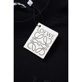 LOEWE 浮雕Anagram短袖 (黑)_3