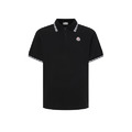 MONCLER 小標logo純棉polo衫 (黑)