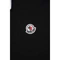 MONCLER 小標logo純棉polo衫 (黑)_2