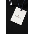 MONCLER 小標logo純棉polo衫 (黑)_5