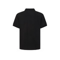 MONCLER M字毛巾繡短袖POLO衫 (黑)_1