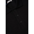 MONCLER M字毛巾繡短袖POLO衫 (黑)_5
