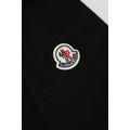 MONCLER M字毛巾繡短袖POLO衫 (黑)_3