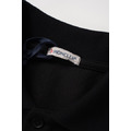 MONCLER M字毛巾繡短袖POLO衫 (黑)_4