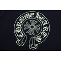 CHROME HEARTS 螢光綠馬蹄短袖（黑色）_2