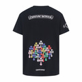 CHROME HEARTS 彩色十字架幻影短袖（黑色）