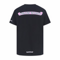 CHROME HEARTS 粉紅銘牌印花短袖（黑色）