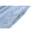 LOUIS VUITTON 刺繡標誌青年布短褲套裝_5