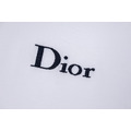 DIOR 胸部小字母刺繡短袖（白）_2
