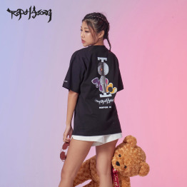 女款屁娃款短Ｔ／P WAWA short T