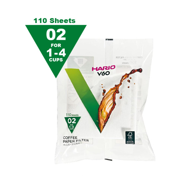 HARIO V60日本原裝漂白錐形濾紙