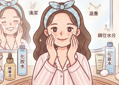 保養品越買越多，卻不知道怎麼擦？重新整理自己的保養流程