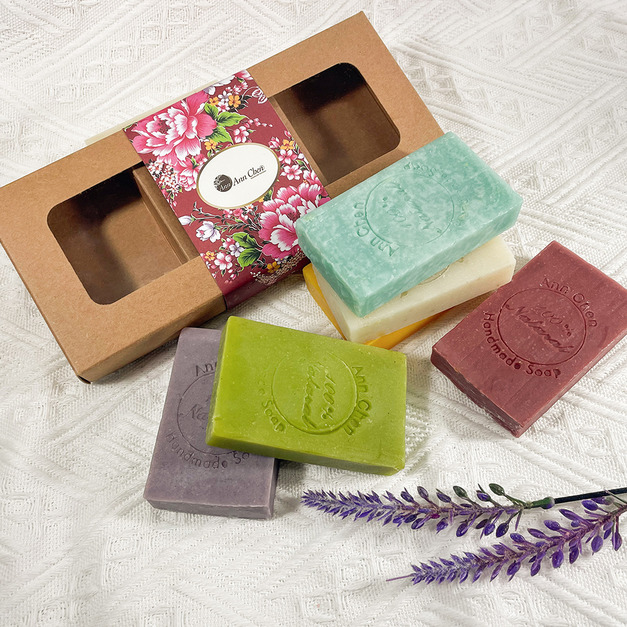 陳怡安手工皂-舒緩花草x6入手工皂組禮盒
