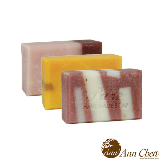 玫瑰燕麥杏桃呵護x3入手工皂特惠組