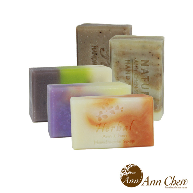 草本植感清爽修護x5入手工皂特惠組