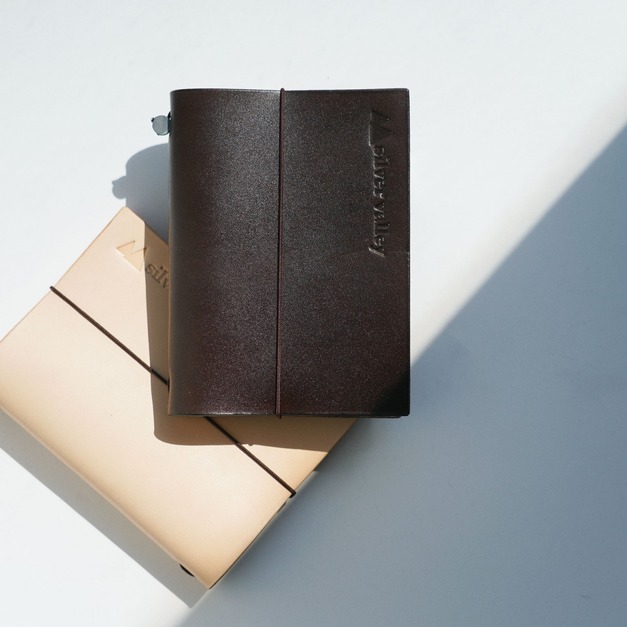[預購] Silver Valley 原色植鞣皮革 筆記本