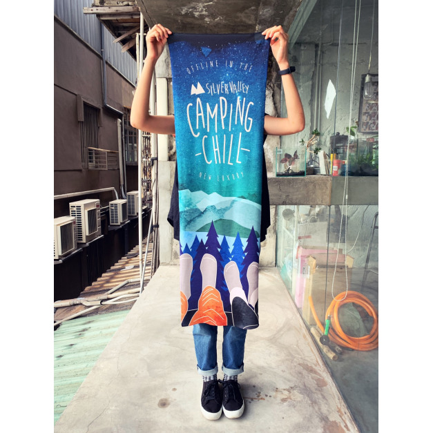 仰望星空科技纖維涼感毛巾