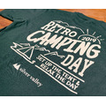 Silver Valley × 老式派 Retro Camping Day 聯名活動紀念T-shirt -森林綠_6