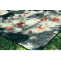SilverValley 等高線迷彩防水野餐墊 - 軍綠沙_3