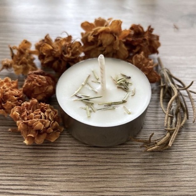 【 探物】手作 大豆蠟精油香氛蠟燭-迷迭香