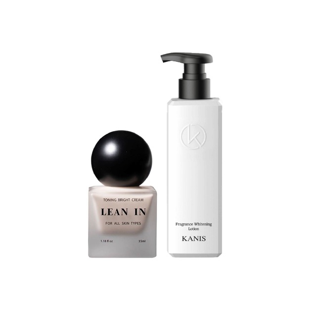 預計1月中到貨【可妮絲 x LEAN IN】花粹香氛美白身體乳+果蜜燈泡霜