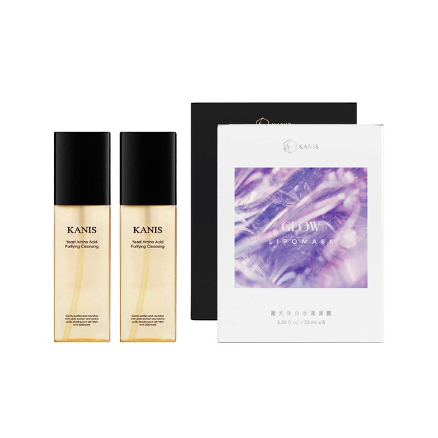 植萃酵母洗顏露(2入)+可妮絲面膜2盒(任2款)