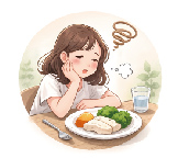 吃得太單一插圖