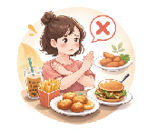 誤以為減肥只能吃無味食物插圖